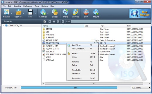 WinISO v6.2.0.4561 Multilingual Incl Keygen and Patch MESMERiZE