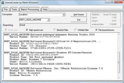 LicenseCrawler 2.9.2747 Multilingual XBEj285t7g