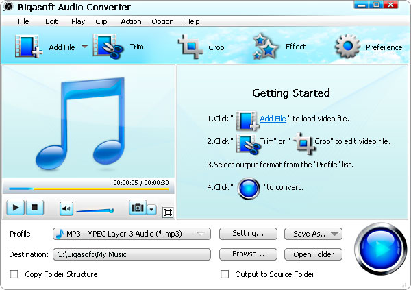 Bigasoft Audio Converter 5.7.0.8427 Multilingual FKWx3OIeAo